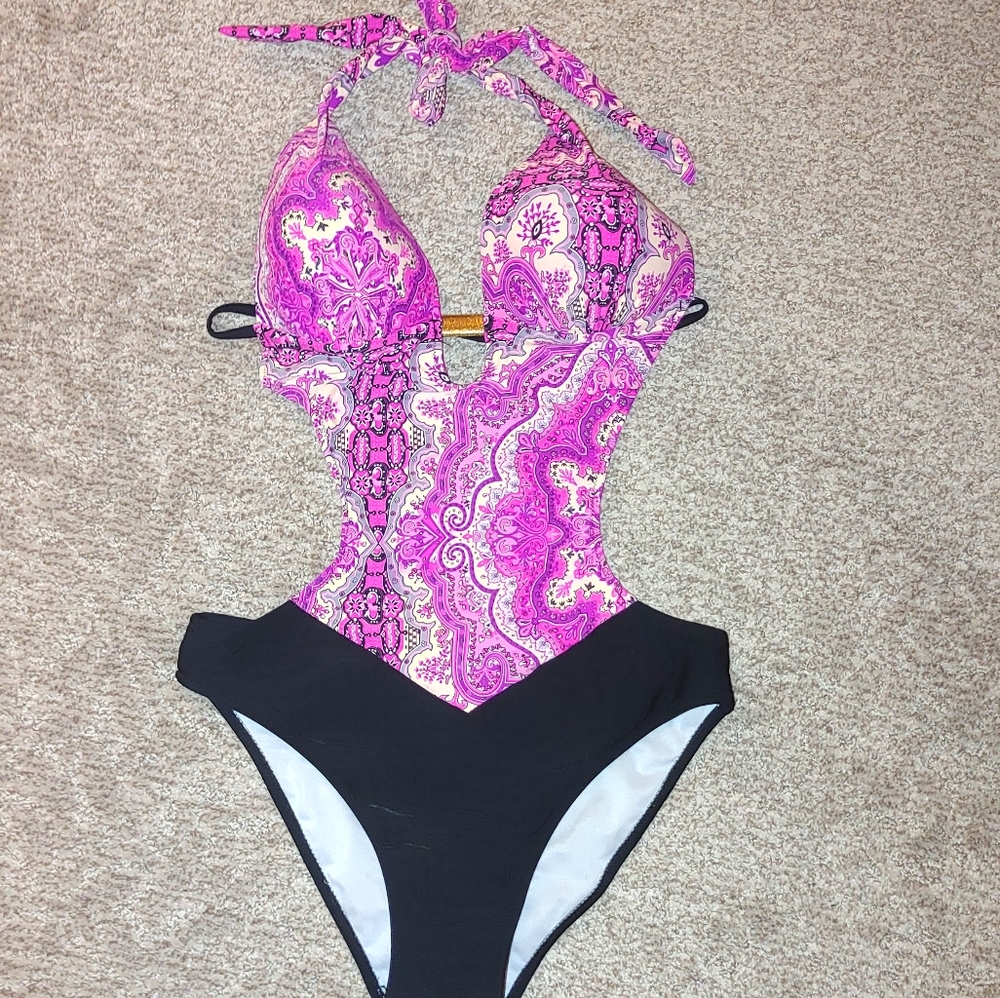 NWT women's monokini size LG